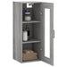 Dulap montat pe perete, gri sonoma, 34,5x34x90 cm - WALTI WALTI