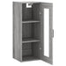 Dulap montat pe perete, gri sonoma, 34,5x34x90 cm - WALTI WALTI