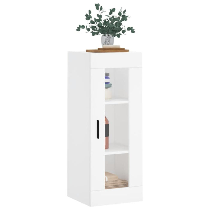 Dulap montat pe perete, alb, 34,5x34x90 cm - WALTI WALTI