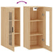 Dulap montat pe perete, stejar sonoma, 34,5x34x90 cm - WALTI WALTI