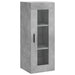Dulap montat pe perete, gri beton, 34,5x34x90 cm - WALTI WALTI
