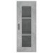 Dulap montat pe perete, gri beton, 34,5x34x90 cm - WALTI WALTI
