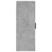 Dulap montat pe perete, gri beton, 34,5x34x90 cm - WALTI WALTI