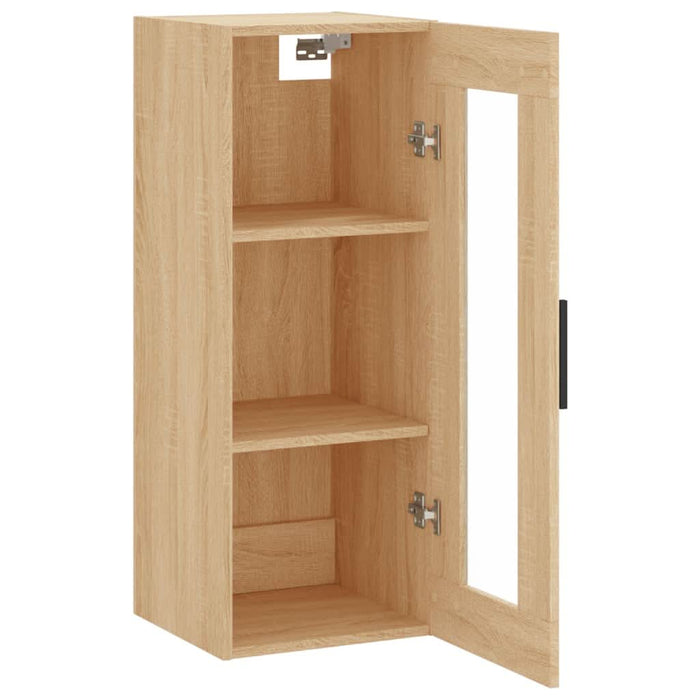 Dulap montat pe perete, stejar sonoma, 34,5x34x90 cm - WALTI WALTI