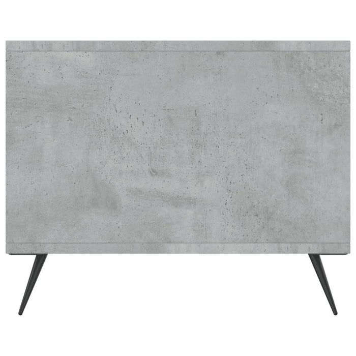 Măsuță de cafea, gri beton, 90x50x40 cm, lemn prelucrat WALTI