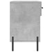 Bancheta pantofar, gri beton, 102x35x55 cm, lemn prelucrat - WALTI WALTI