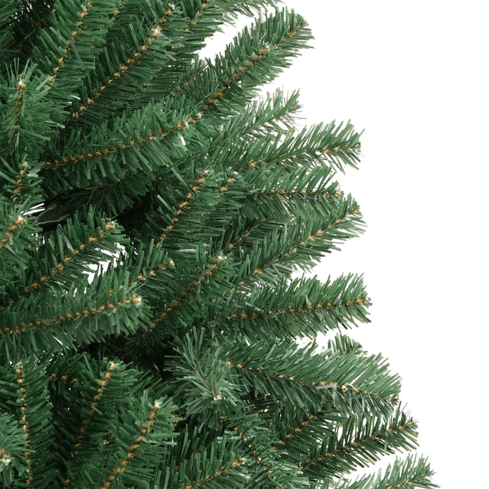 Brad de Crăciun artificial cu balamale cu suport, verde, 150 cm - WALTI WALTI