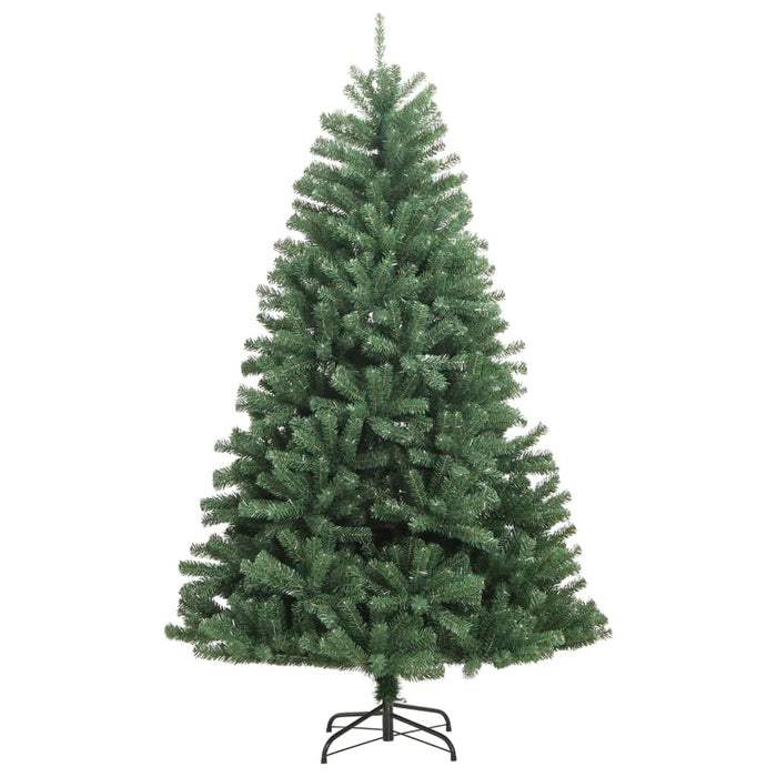 Brad de Crăciun artificial cu suport și balamale, verde, 210 cm - WALTI WALTI