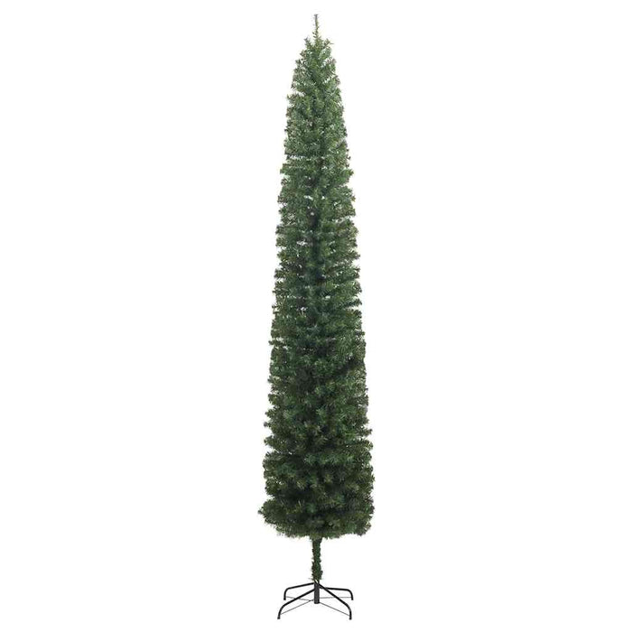 Brad de Crăciun slim cu suport, 270 cm, PVC - WALTI WALTI