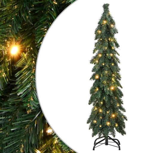 Brad de Crăciun artificial pre-iluminat cu 60 LED-uri, 120 cm - WALTI WALTI