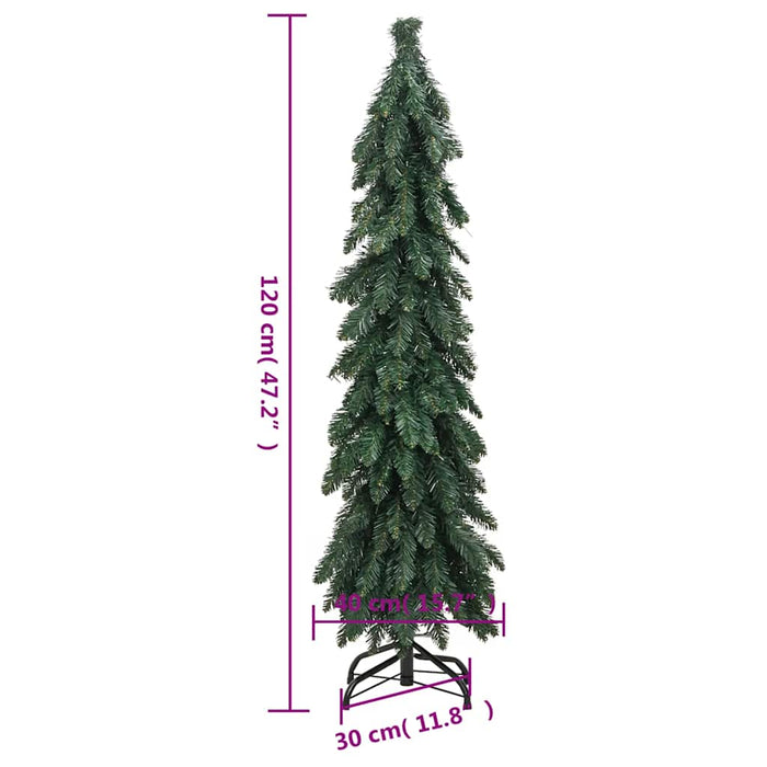 Brad de Crăciun artificial pre-iluminat cu 60 LED-uri, 120 cm - WALTI WALTI