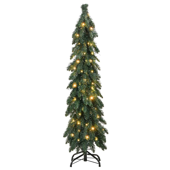 Brad de Crăciun artificial pre-iluminat cu 60 LED-uri, 120 cm - WALTI WALTI