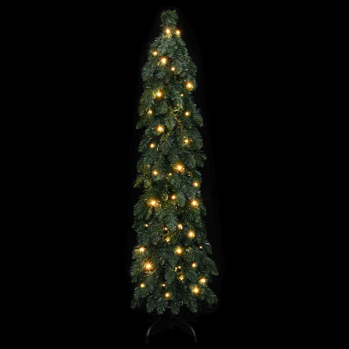 Brad de Crăciun artificial pre-iluminat cu 80 LED-uri, 150 cm - WALTI WALTI