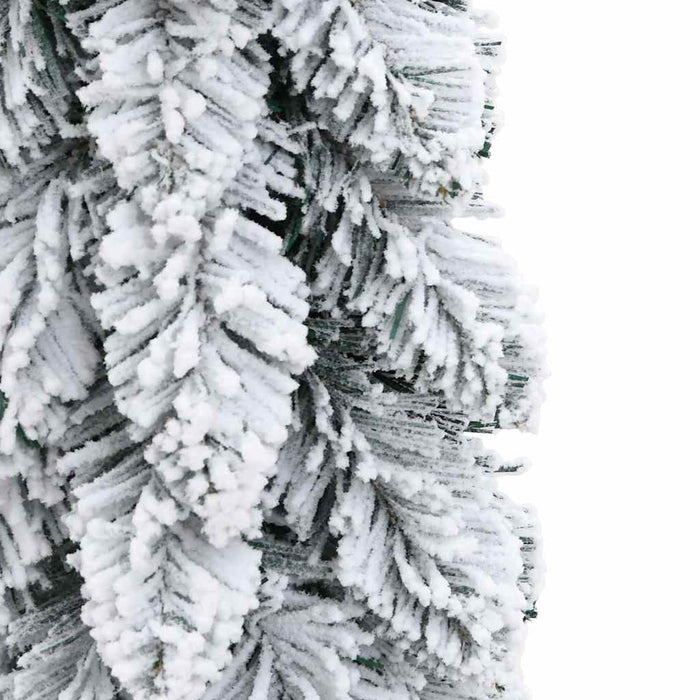 Brad de Crăciun artificial pre-iluminat 45 LED-uri/zăpadă 90 cm - WALTI WALTI