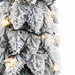 Brad de Crăciun artificial pre-iluminat 45 LED-uri/zăpadă 90 cm - WALTI WALTI
