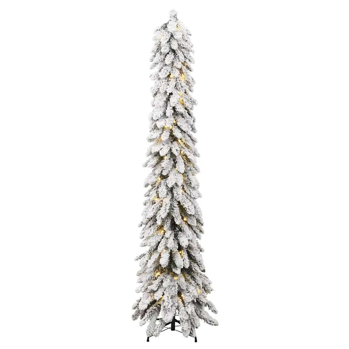 Brad de Crăciun artificial cu 100 LED-uri și zăpadă, 180 cm WALTI