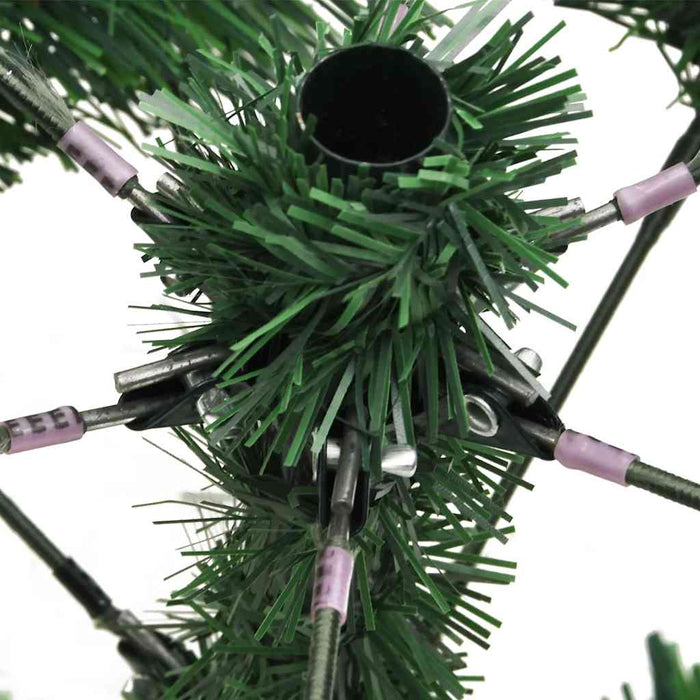 Pom Crăciun artificial cu balamale, conuri, fructe roșii 120 cm - WALTI WALTI