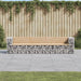 Bancă de grădină, design gabion, 287x71x65,5cm, lemn masiv pin - WALTI WALTI