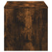 Dulap TV, stejar fumuriu, 120x40x40 cm, lemn prelucrat - WALTI WALTI