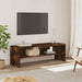 Dulap TV, stejar fumuriu, 120x40x40 cm, lemn prelucrat - WALTI WALTI