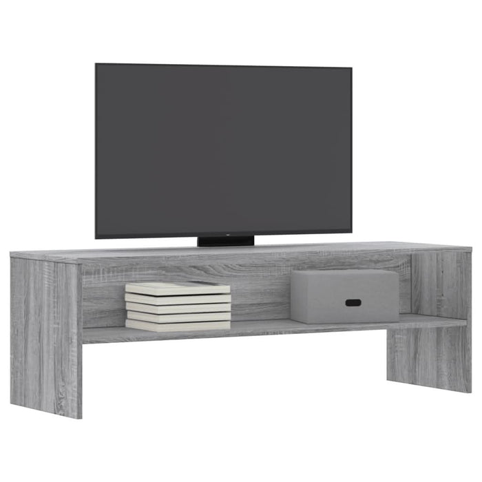 Dulap TV, gri sonoma, 120x40x40 cm, lemn prelucrat - WALTI WALTI