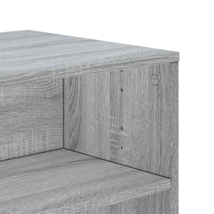 Dulap TV, gri sonoma, 120x40x40 cm, lemn prelucrat - WALTI WALTI