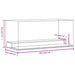 Cutie de prezentare, transparent, 19,5x8,5x8,5 cm, acril - WALTI WALTI