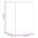 Cutie de prezentare, transparent, 14x14x22 cm, acril - WALTI WALTI