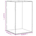 Cutie de prezentare, transparent, 14x14x22 cm, acril - WALTI WALTI