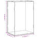 Cutie de prezentare, transparent, 17x12x25 cm, acril - WALTI WALTI