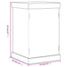 Cutie de prezentare, transparent, 14x14x22 cm, acril - WALTI WALTI