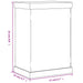 Cutie de prezentare, transparent, 17x12x25 cm, acril - WALTI WALTI