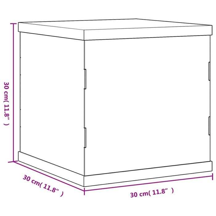 Cutie de prezentare, transparent, 30x30x30 cm, acril - WALTI WALTI