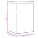 Cutie de prezentare, transparent, 22x18x35 cm, acril - WALTI WALTI