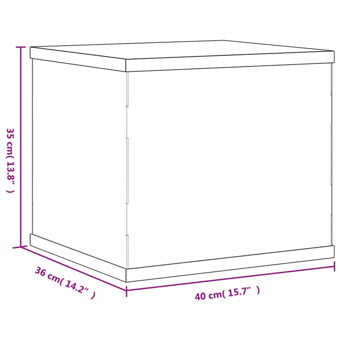 Cutie de prezentare, transparent, 40x36x35 cm, acril - WALTI WALTI