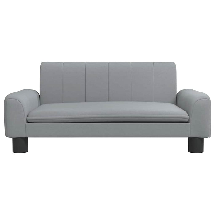 Canapea pentru copii, gri, 70x45x30 cm, material textil - WALTI WALTI