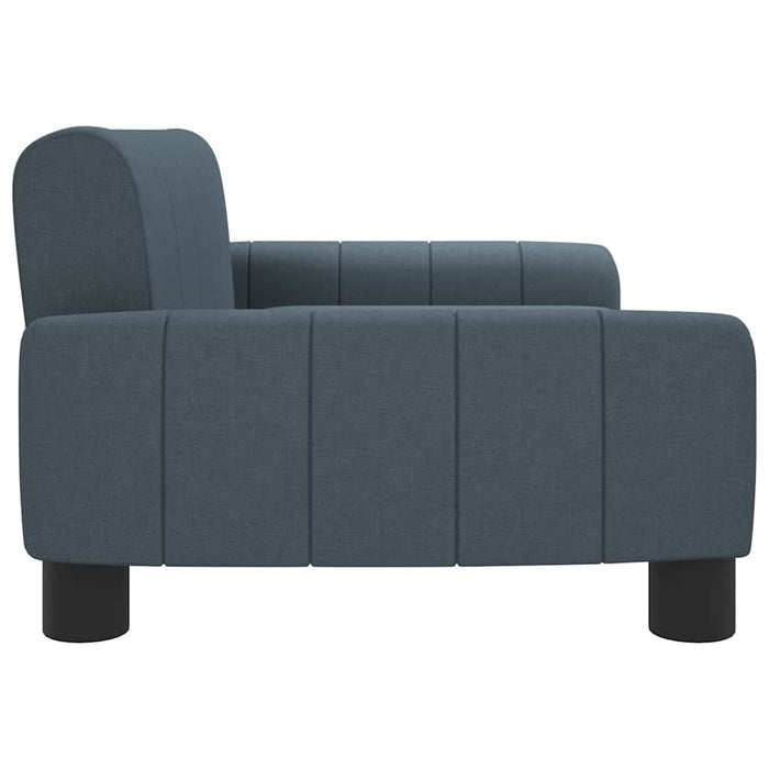 Canapea pentru copii, gri, 70x45x30 cm, material textil - WALTI WALTI