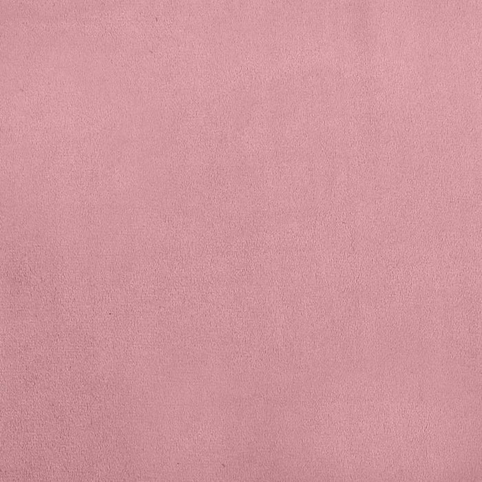 Canapea pentru copii, roz, 70x45x26,5 cm, catifea WALTI