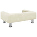 Canapea pentru copii, crem, 70x45x26,5 cm, catifea - WALTI WALTI