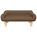 Canapea pentru copii, maro, 70x40x24 cm, material textil - WALTI WALTI