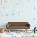 Canapea pentru copii, maro, 70x40x24 cm, material textil - WALTI WALTI