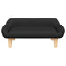 Canapea pentru copii, negru, 70x40x24 cm, material textil - WALTI WALTI