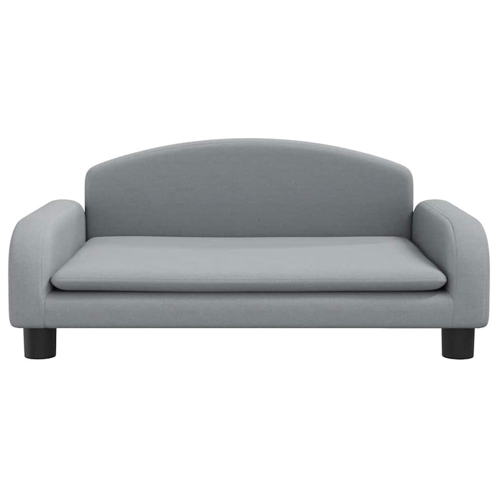 Canapea pentru copii, gri, 70x45x30 cm, material textil - WALTI WALTI