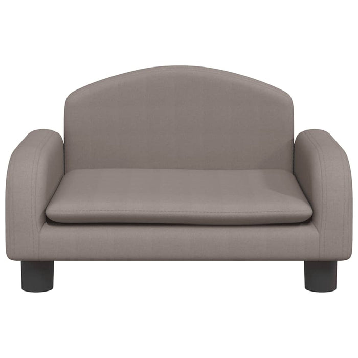 Canapea pentru copii, gri taupe, 50x40x30 cm, material textil - WALTI WALTI