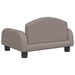 Canapea pentru copii, gri taupe, 50x40x30 cm, material textil - WALTI WALTI