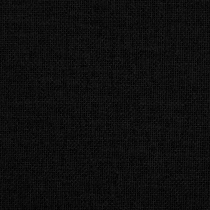 Canapea pentru copii, negru, 50x40x30 cm, material textil WALTI
