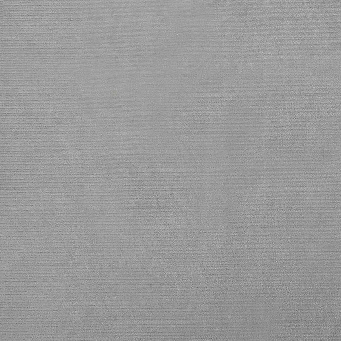 Canapea pentru copii, gri deschis, 100x54x33 cm, catifea - WALTI WALTI