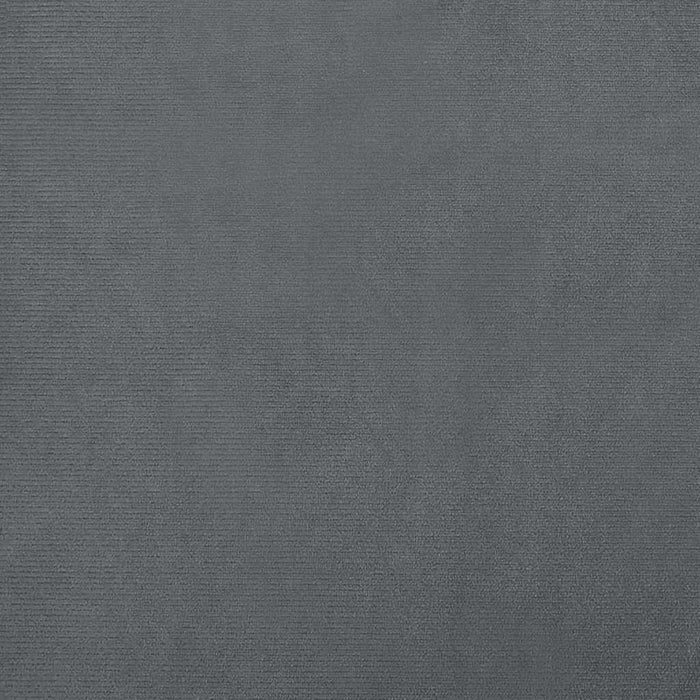 Canapea pentru copii, gri închis, 100x54x33 cm, catifea - WALTI WALTI