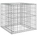 Coș gabion, argintiu, 70x70x65 cm, fier galvanizat - WALTI WALTI