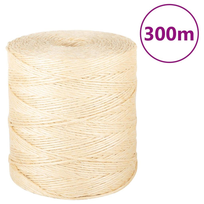 Frânghie, 300 m, sisal 100%, 2 mm - WALTI WALTI